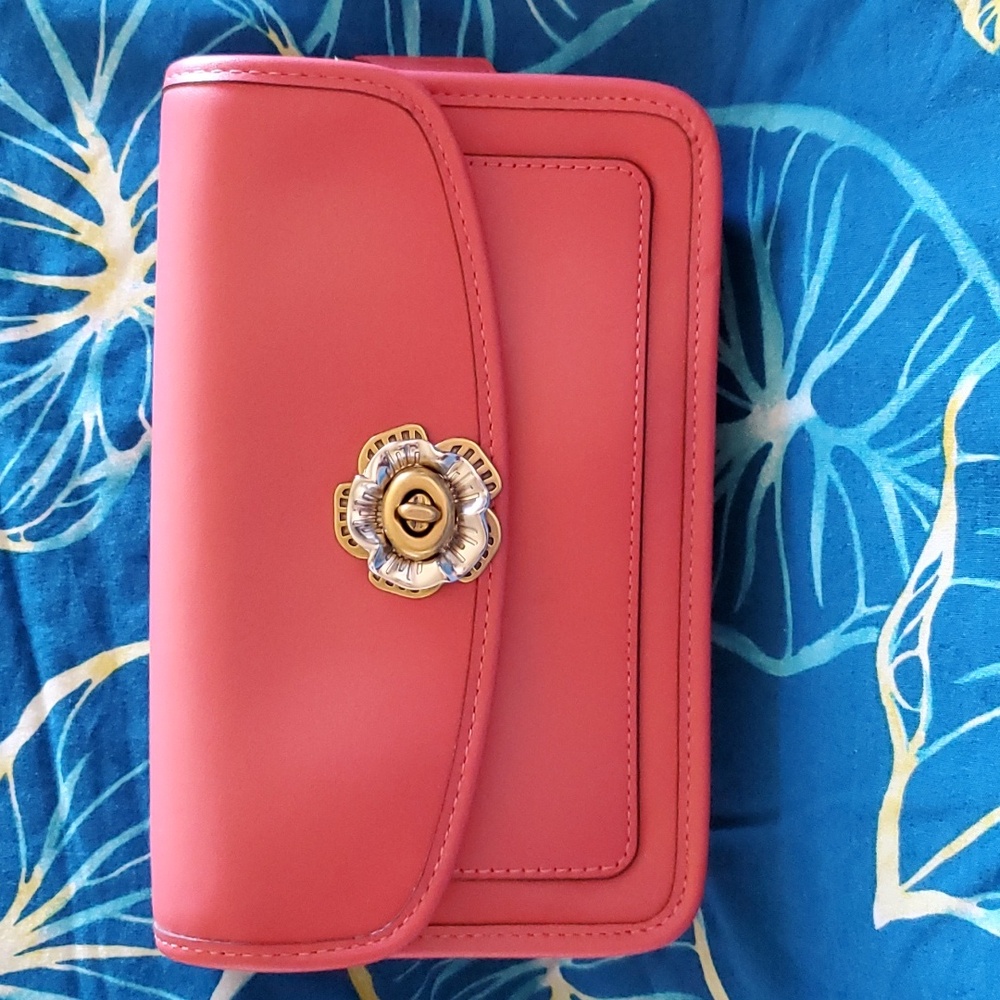 Coach Parker Tea Rose Crossbody in Orchid
